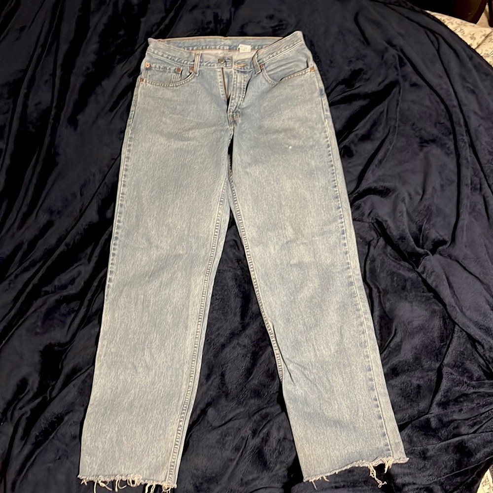 Levi’s 550 Relaxed Cutoff Jeans